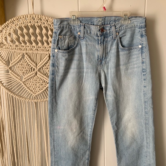 7 FOR ALL MANKIND cropped relaxed skinny jeans - Picture 2 of 8